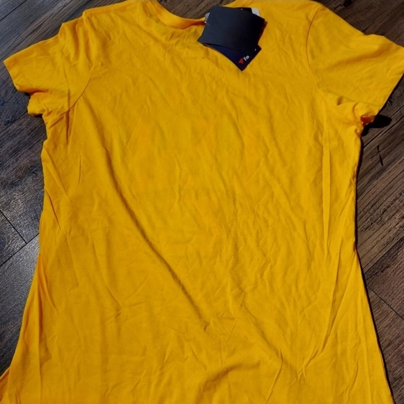 Fanatics T-Shirt Women XL Yellow Lebron James LBJ Lakers Champions 2020 - Picture 4 of 6